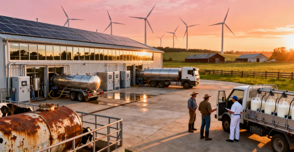 Nova Dairy’s Sustainable Supply Network & Modern Plants